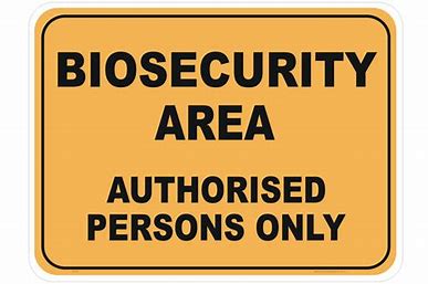 Bio Security Restricted Areas